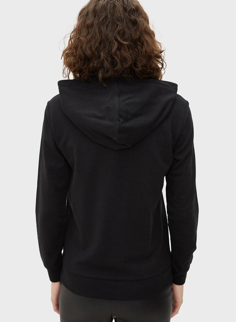 LC WAIKIKI Graphic Crew Neck Hoodie - Image 2