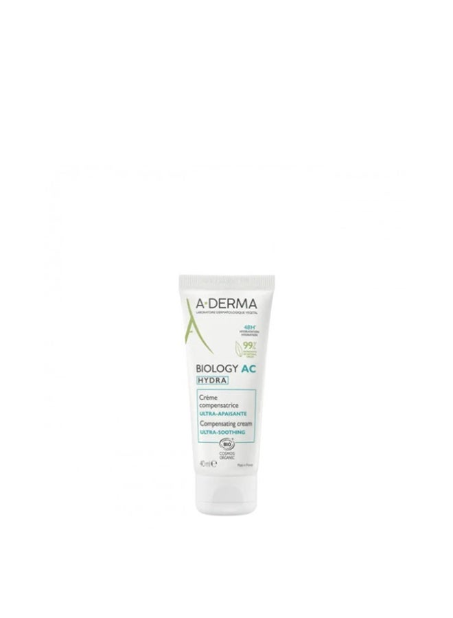 A-Derma Biology AC Hydra Compensating Cream 40ml - Image 1