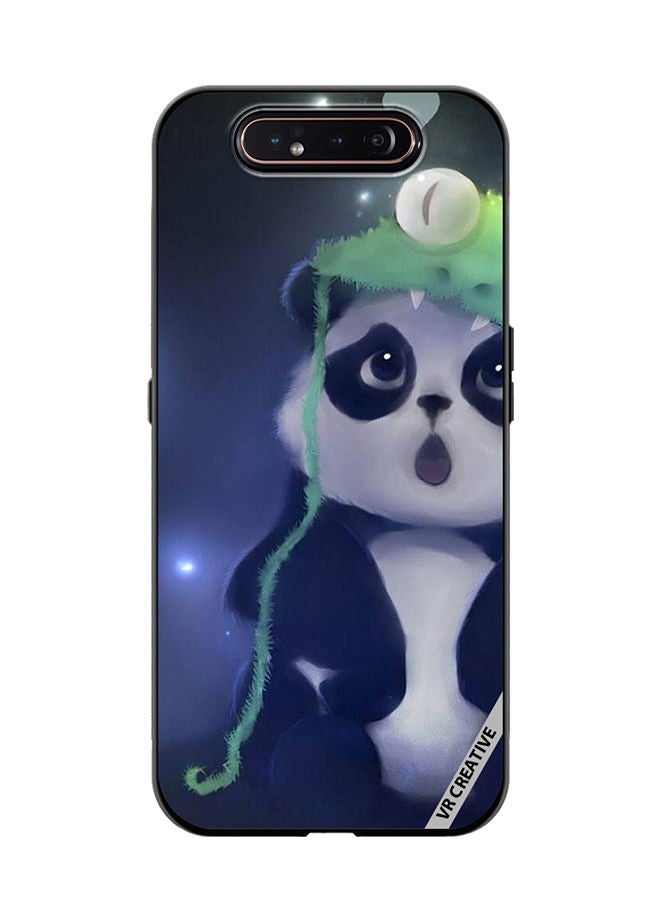 Protective Case Cover For Samsung Galaxy A80 Starlight Panda Design Multicolour