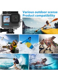 Waterproof Case for GoPro Hero 12 11 10 9 Black, 60M Underwater Dive Housing Shell with Bracket Accessories for Go Pro Hero12 Hero11 Hero10 Hero9 Action Camera - pzsku/ZF59904A3DBA9281A2F38Z/45/_/1713176332/3ca53c02-d685-451a-9e62-cb400c5fb022