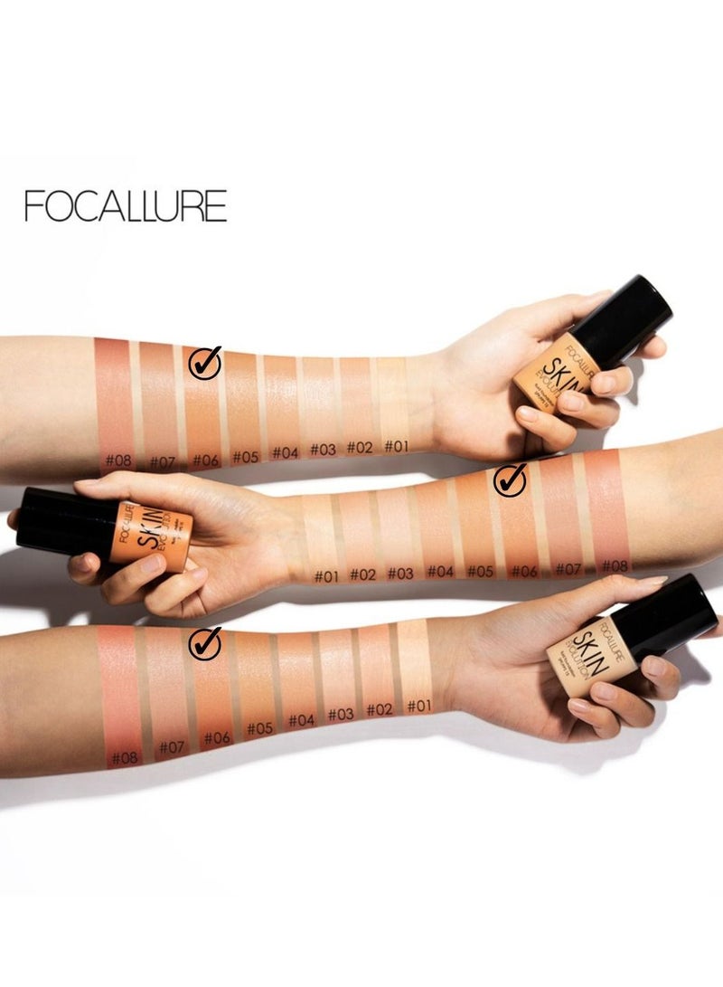 فوكالور كريم الأساس السائل Skin Evolution -  6 العسل - Image 3