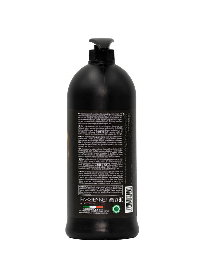 بلاك شامبو شعر ايطالي  مغذي بزيت الأرغان 1000 مل - Image 2