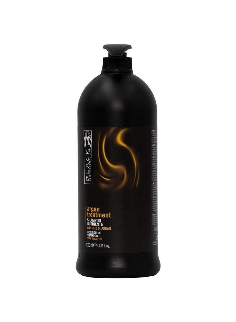بلاك شامبو شعر ايطالي  مغذي بزيت الأرغان 1000 مل - Image 1