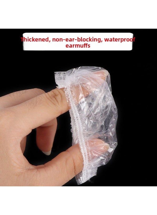 Ear Cover - Disposable Waterproof Earmuffs - Disposable Waterproof, 10pcs Pack - Hair Salon, Beauty Supply, Wholesale - Image 4
