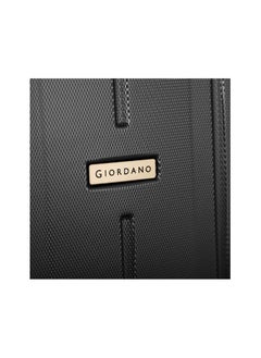 GIORDANO Giordano Hardshell 28-Inch Checked Luggage,Black  - Image 4