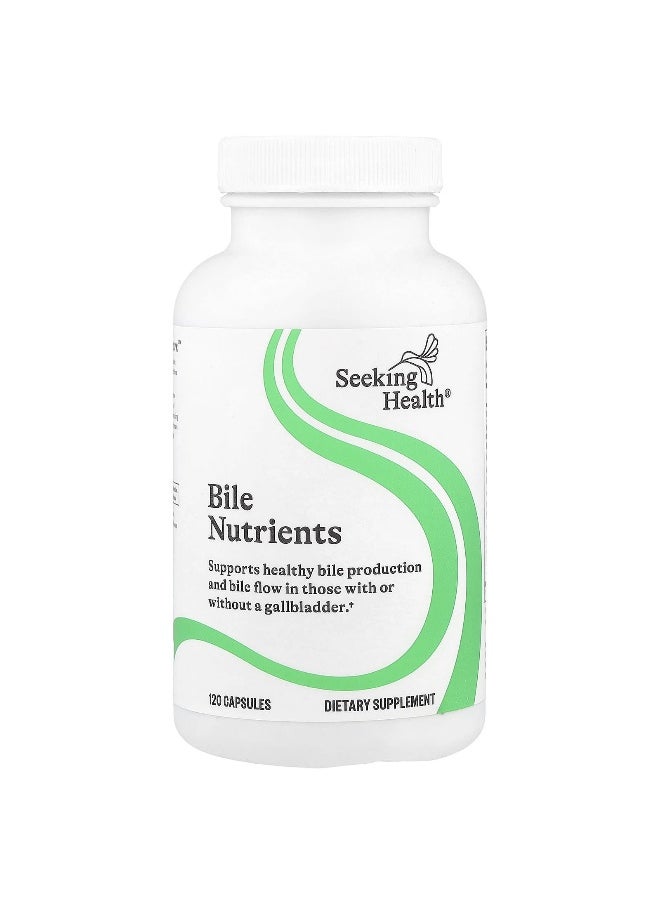 Seeking Health Seeking Health, Bile Nutrients, 120 Capsules  - Image 1