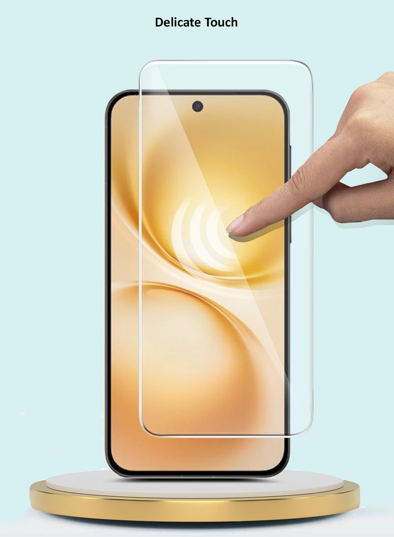 GMAX vivo X200 FE 5G 2025 GMAX Premium Series Curved Edges 9H 2.5D Tempered Glass Screen Protector - Clear - Image 5