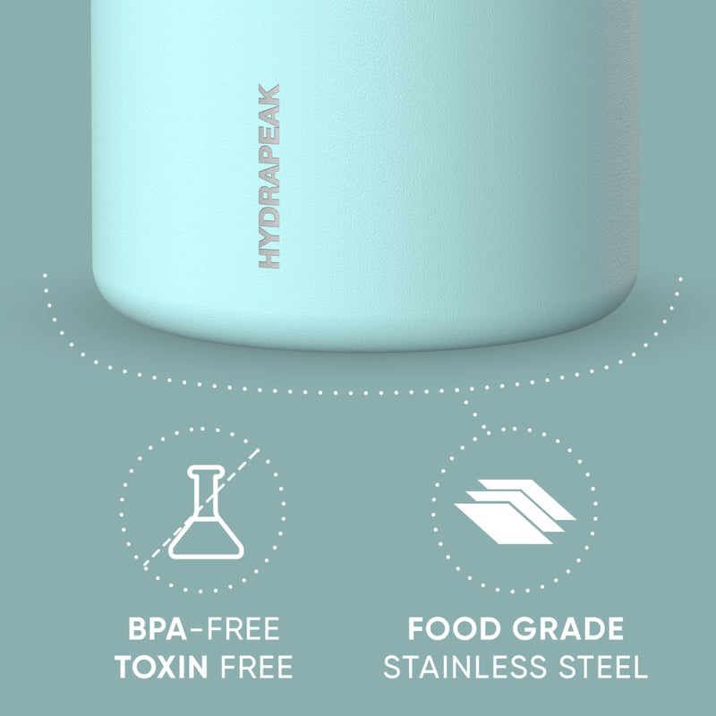 Hydrapeak 32oz Stainless Steel Vacuum Insulated Thermos Food Jar | Thermos for Hot Food and Cold Food, Wide Mouth Leak-Proof Soup Thermos for Adults, 10 Hours Hot and 16 Hrs Cold (Navy) - Image 3