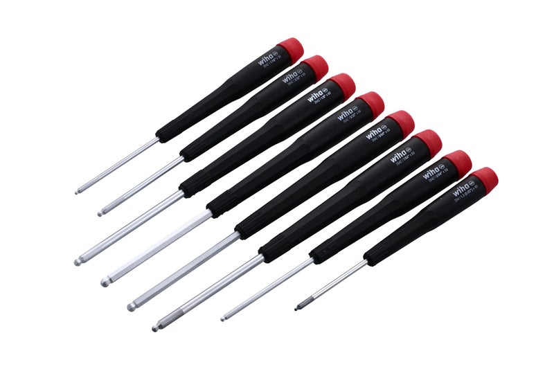 Wiha 26490 Ball End Hex Driver Set, 8 Piece - Image 1