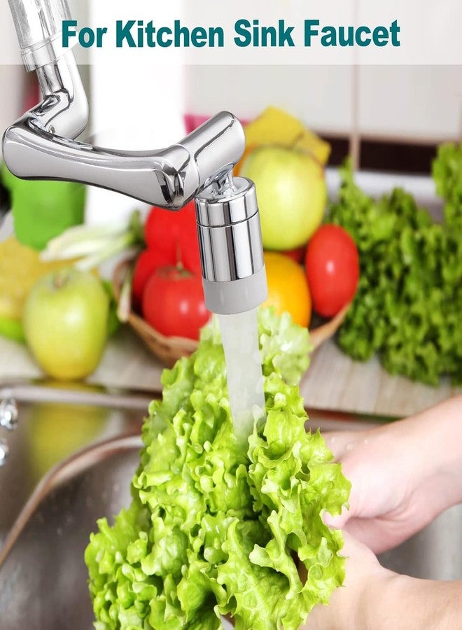 SHREE HANS CREATION 1080° Rotating Swivel Faucet Tap Extension 2 Modes Water Faucet, Adjustable Head Nozzle Adapter Splash-Proof Hose Aerator Filter Extender Sprayer for Kitchen, Bathroom, - Image 4