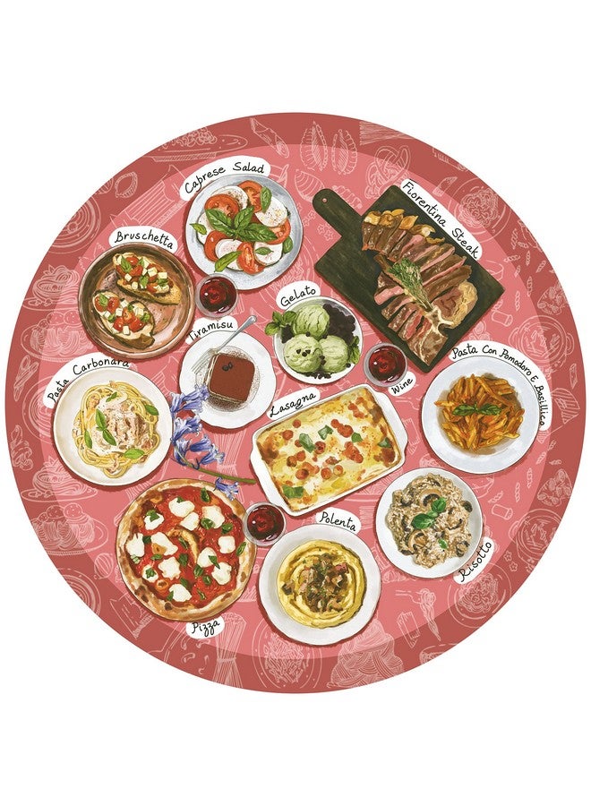 ويبي أحجية خشبية من Webby Noozles للطعام الإيطالي، 70 قطعة للأولاد والبنات - Image 2