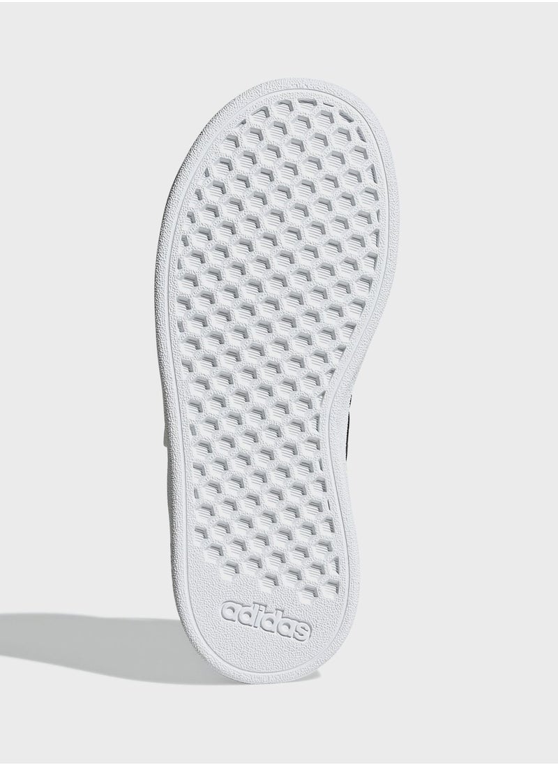 Adidas - Grand Court Elastic Lace And Top Strap Shoes - Image 1