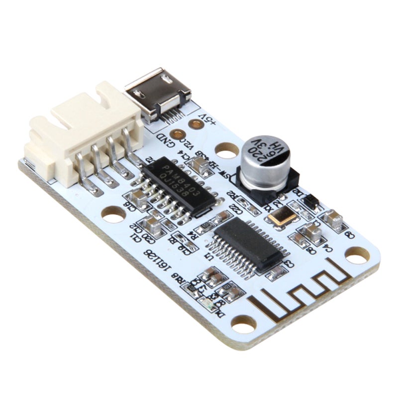Power Amplifier Board: Mini Size DC 5V Micro USB Interface - Hi-Fi Sound Quality BT Amplifier Board for 4~8 Ohm Speakers - Image 1