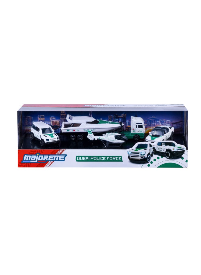 Majorette Dubai Police Force Pack Die Cast – Gift Pack - Super Car's (1:64 Scale) – Die-Cast Toy Car for Kids & Collectors - Image 2