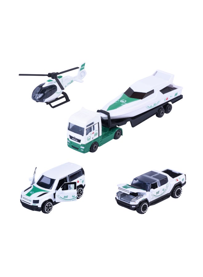 Majorette Dubai Police Force Pack Die Cast – Gift Pack - Super Car's (1:64 Scale) – Die-Cast Toy Car for Kids & Collectors - Image 3