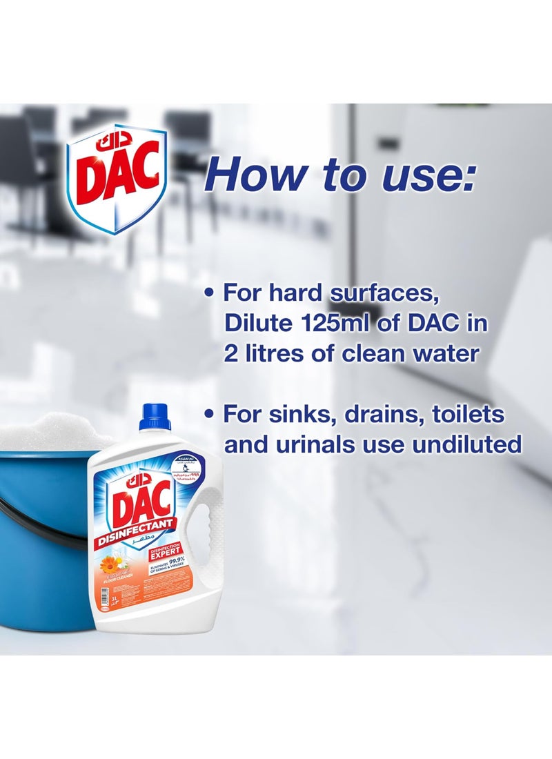 Dac Disinfectant With Total Protection Rose And Floral 2.9LX2 - Image 4