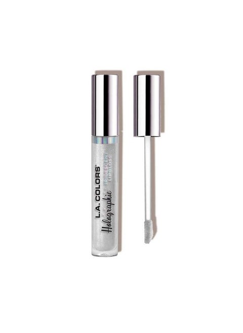 L.A. COLORS Holographic Iridescent Lipgloss, Diamond Lite CLG423