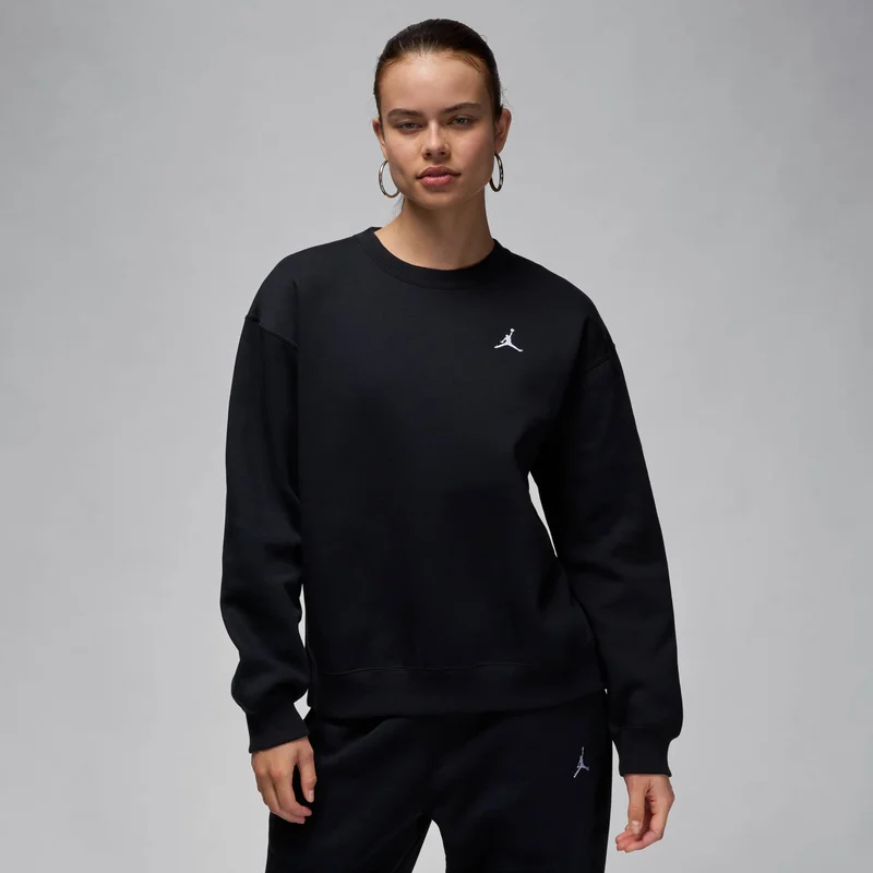 Jordan Black Women's Brooklyn Fleece Sweatshirt for Women | Best Price UAE