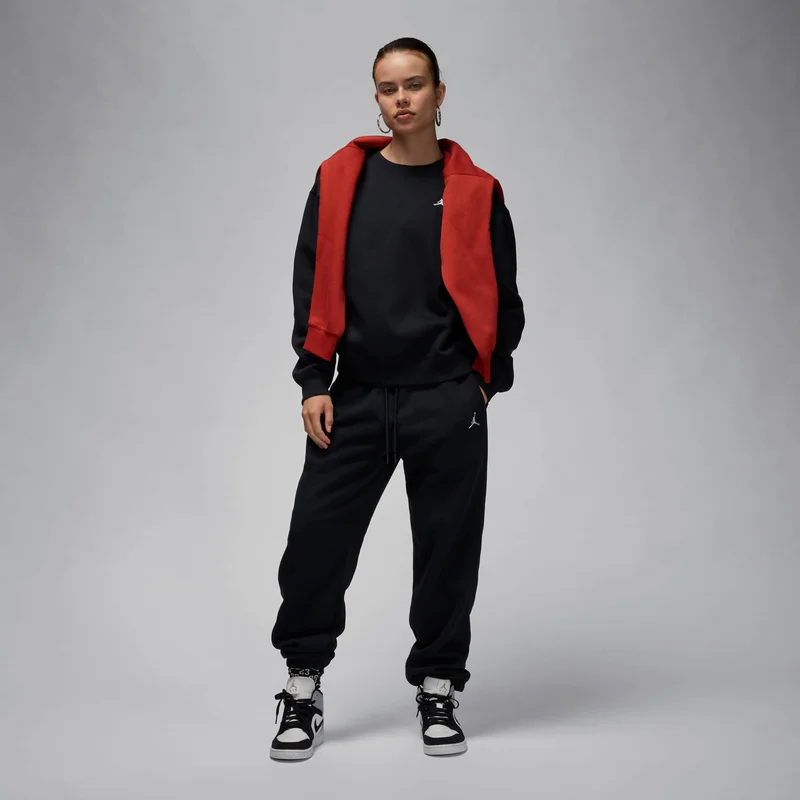 Jordan Black Women's Brooklyn Fleece Sweatshirt for Women | Best Price UAE