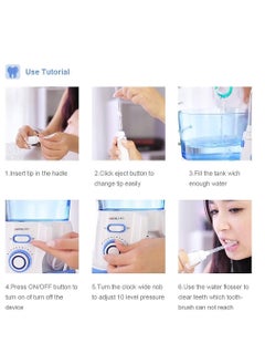 General V300G Oral Irrigator 5pcs Tips Dental Water Flosser Electric Cleaner 800ml Oral Hygiene Dental Flosser Water Flossing  - Image 4