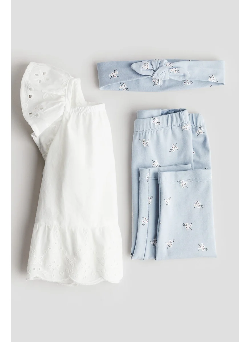 اتش اند ام 3-Piece Cotton Set