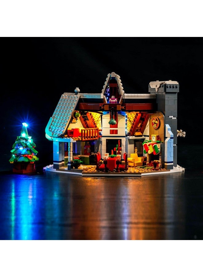 Vonado Led Light Kit Compatible With Lego Santa’S Visit 10293 Christmas House Tree, Diy Creative Lighting Set Accessories Compatible With Lego 10293 Building Set (Lights Only, No Models) - Image 5