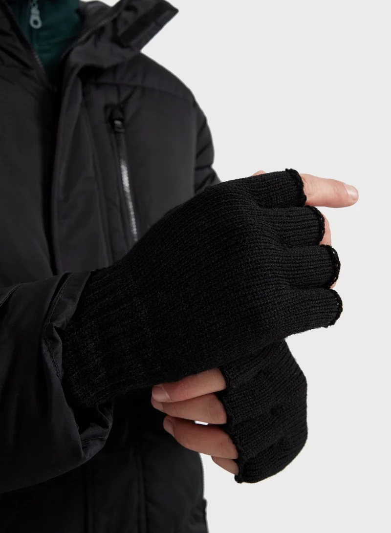 DeFacto Fingerless Knitted Gloves