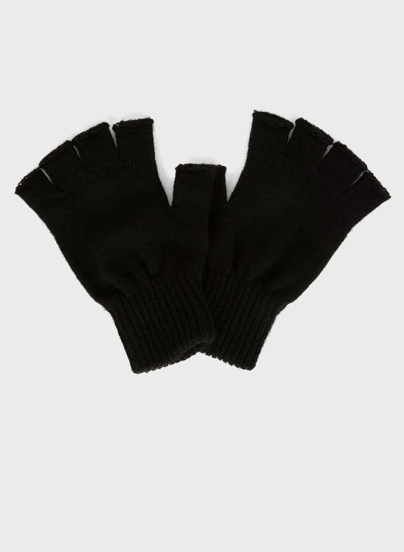 DeFacto Fingerless Knitted Gloves
