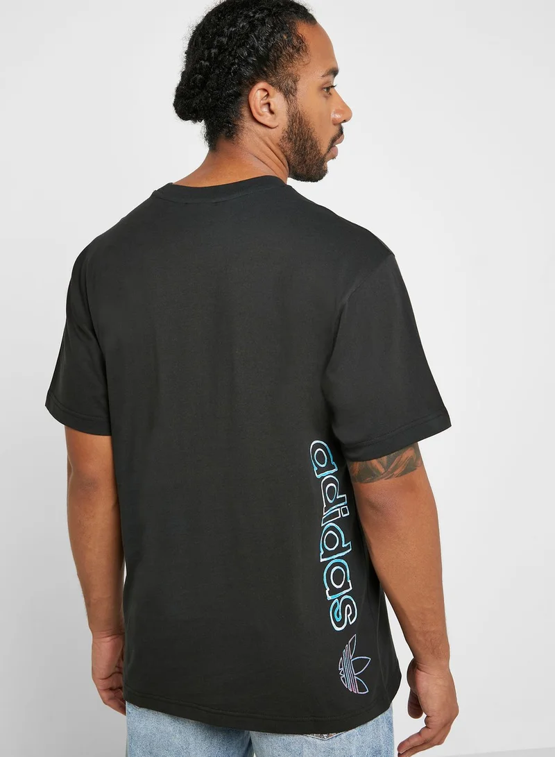 adidas Originals Trefoil Watercolor T-Shirt