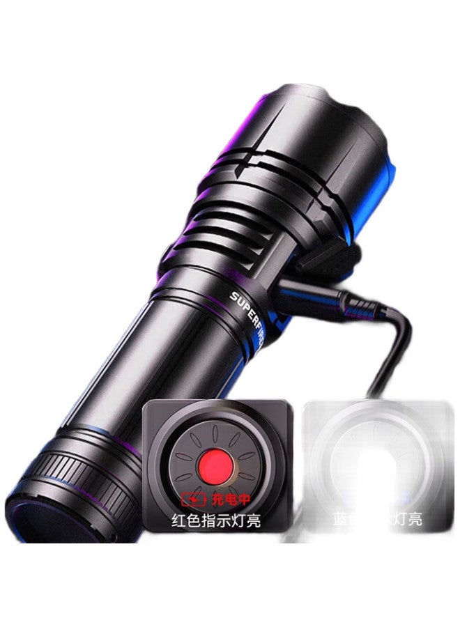 SupFire Rx50 Flashlight, High Brightness, Zoomable, Long-Lasting Battery, Outdoor Survival, Ultra-Bright, Long-Range, For Military, Outdoor, Home, And Cycling Use - Image 2