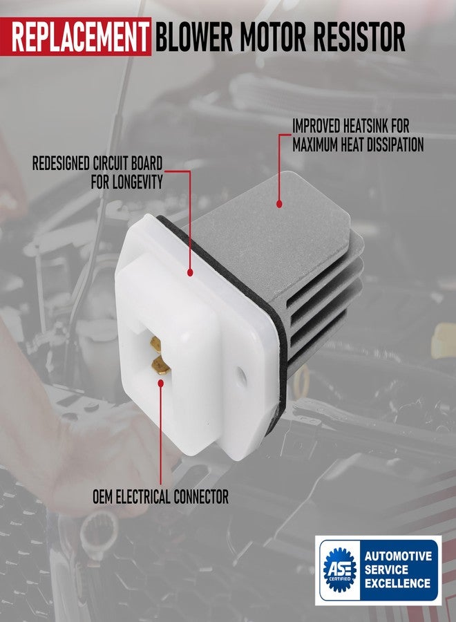 أيه أيه إغنيشن مقاومة محرك منفاخ نظام التكييف والتهوية AA Ignition، بديل للرقم 27761-70T03 - Image 4
