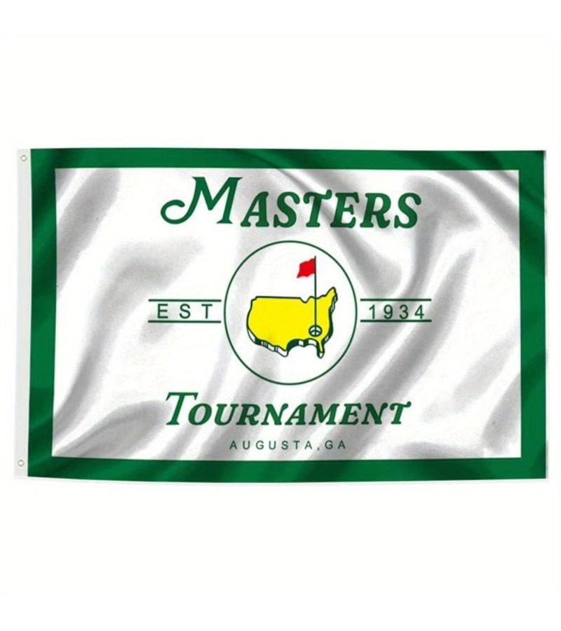 1pc Multi Size Golf Flag 90x180cm 3x6ft Durable Polyester Wind Resistant High Definition Print Outdoor Yard Garden Garage Decor - Image 1