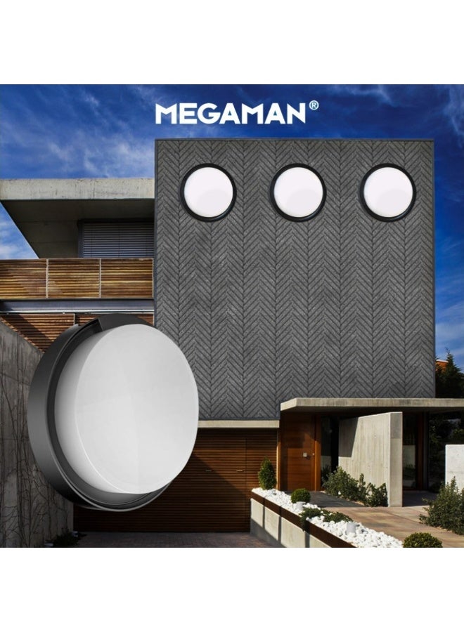 Megaman Bulkhead Light LED Round FBH70700V0 24W - Daylight (6500K) - Image 1