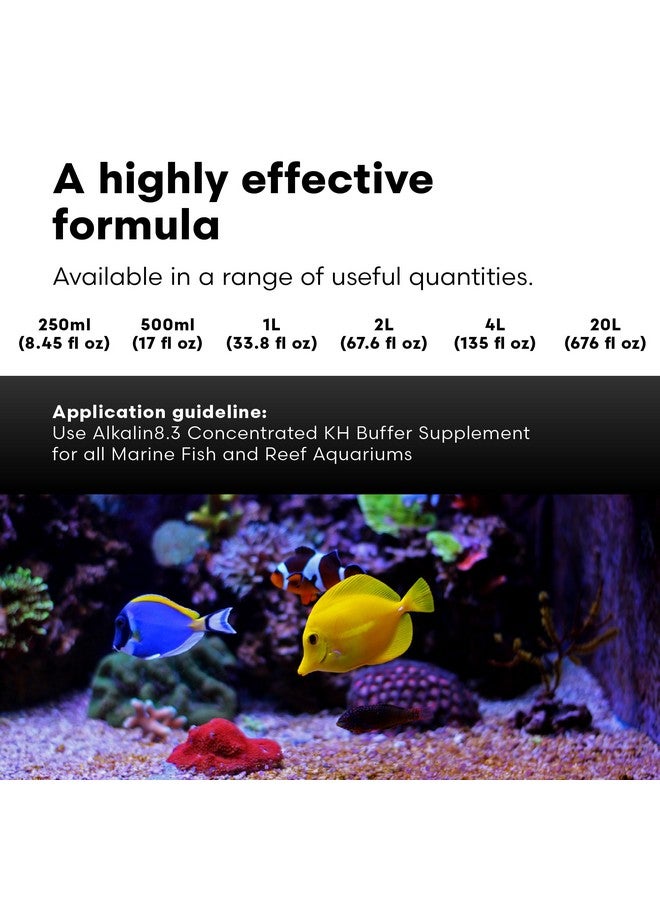 Brightwell Aquatics - Alkalin8.3 Concentrated KH Buffer Supplement - for All Marine Fish and Reef Aquaria - Aquarium Water Treatments, 17 fl oz - Image 5