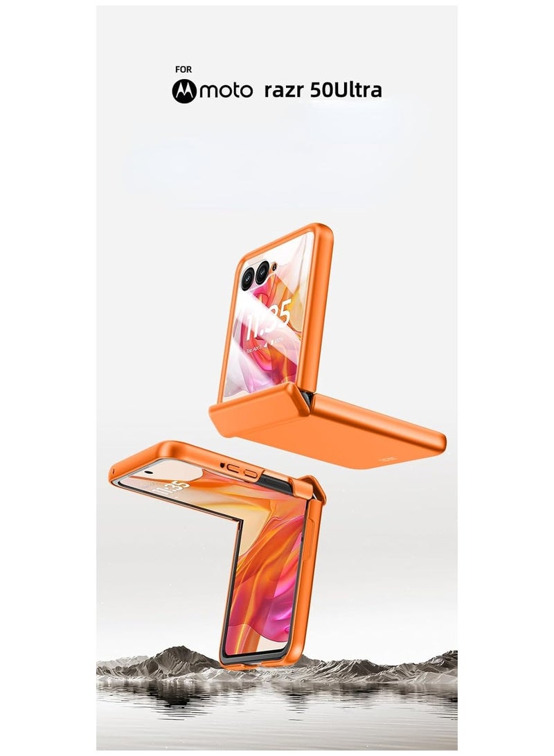 general Case for Motorola Razr 50 Ultra（2024）,Durable Anti-Fingerprint Shockproof Screen Protector,Foldable Cover with Hinge Protection - Image 2