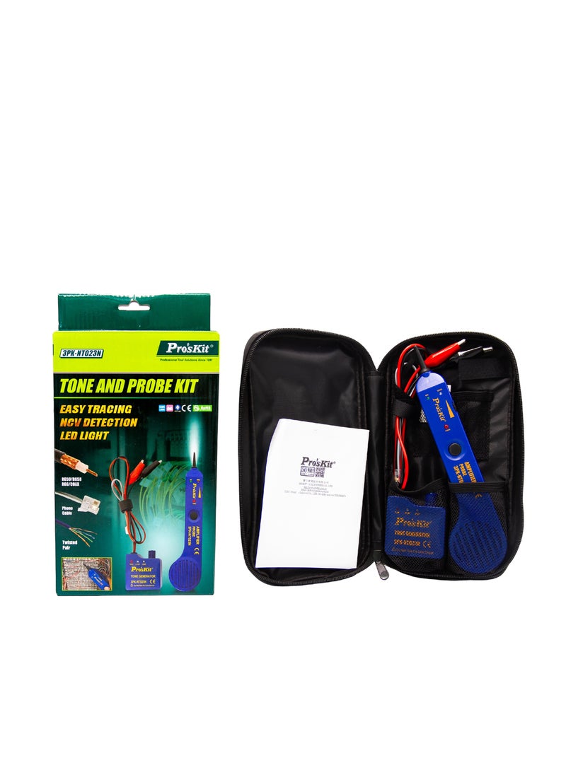 Proskit - Proskit Tone Probe Test - Advanced Signal Detection and Cable Tracing Tool - Professional Electronic Diagnostic Equipment - Image 1