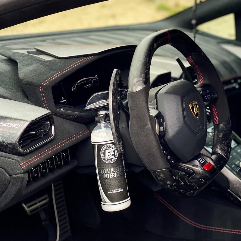 ExoForma Complete Interior - Multipurpose Car Interior Cleaner & Protectant From UV - Car Interior Cleaning Supplies - Matte Finish & Fresh Linen Scent - Image 3