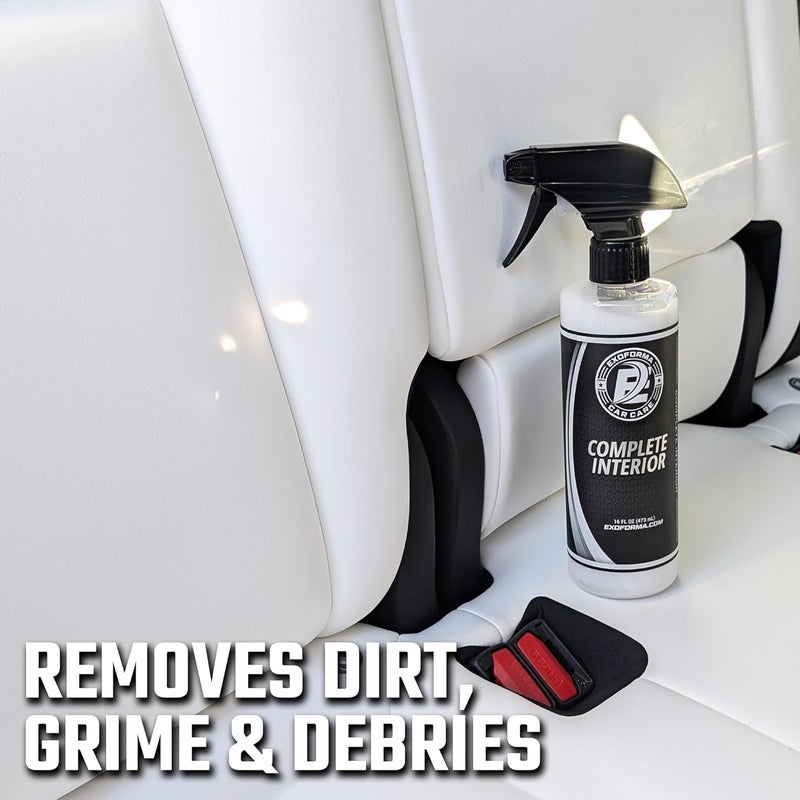 ExoForma Complete Interior - Multipurpose Car Interior Cleaner & Protectant From UV - Car Interior Cleaning Supplies - Matte Finish & Fresh Linen Scent - Image 2