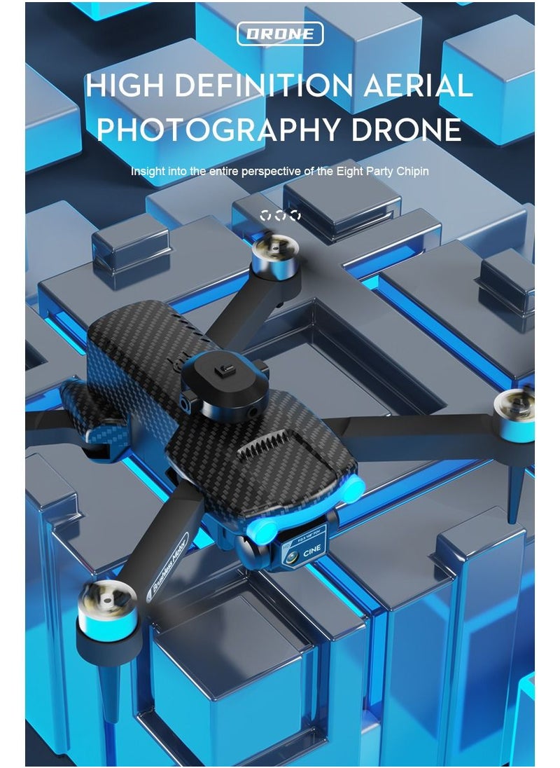 LSRC - XT204 Aerial Photography UAV Brushless Motor Optical Flow with Obstacle Avoidance Quadcopter Remote Control Toy (1 Battery ) - Image 1