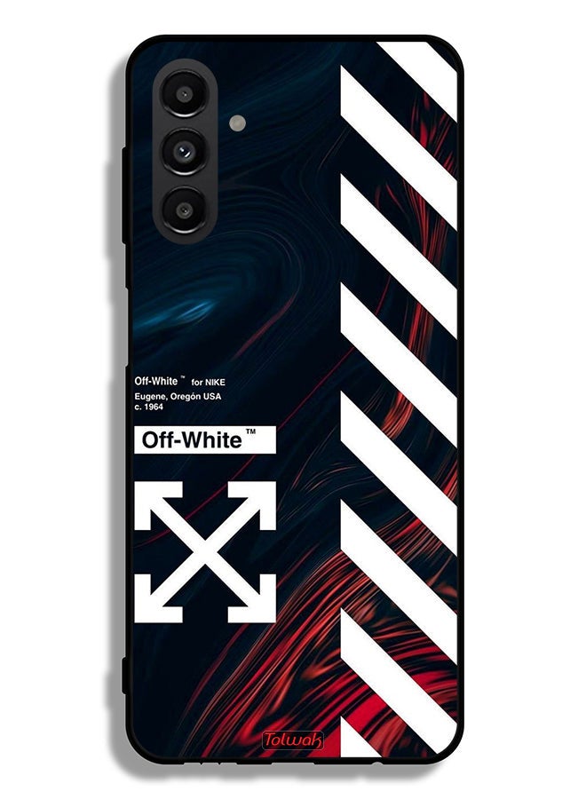 Tolwak Samsung Galaxy A04s Protective Case Cover Off White Sticker - Image 1