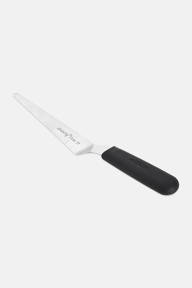 KitchenCraft Sweetly Does It Stainless Steel Tapered Palette Knife, Black - Image 2
