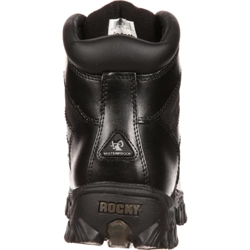 ROCKY Alpha Force Waterproof Public Service Boot, Black, Size 6(WI) - Image 5