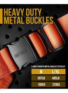 OneTigris OneTigris Tactical Large Dog Harness, Metal No Pull Dog Harness Vest with Hook & Loop Panels, Military Adjustable Easy to Put On Dog Vest Dog for Walking Hiking Training  - Image 2
