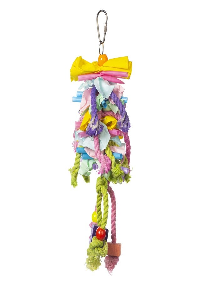 PH Prevue Hendryx Prevue Pet Products Preen & Pacify Calypso Creations Short Stack Bird Toy 62605 - Image 1