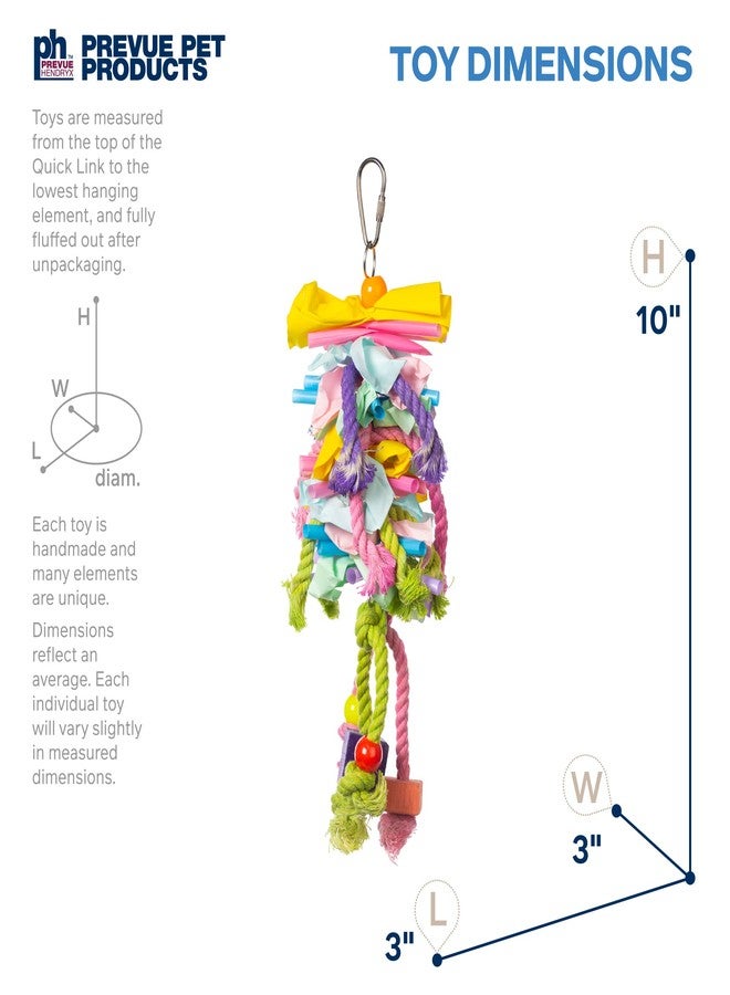 PH Prevue Hendryx Prevue Pet Products Preen & Pacify Calypso Creations Short Stack Bird Toy 62605 - Image 2