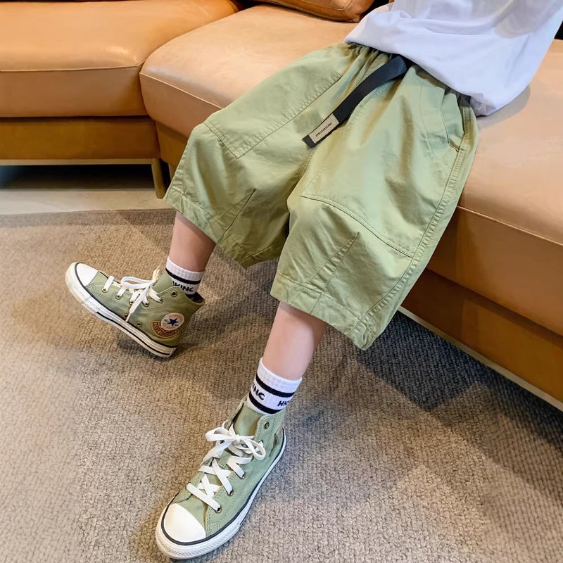 Boys Cotton Casual Shorts Summer 2026 - Image 3