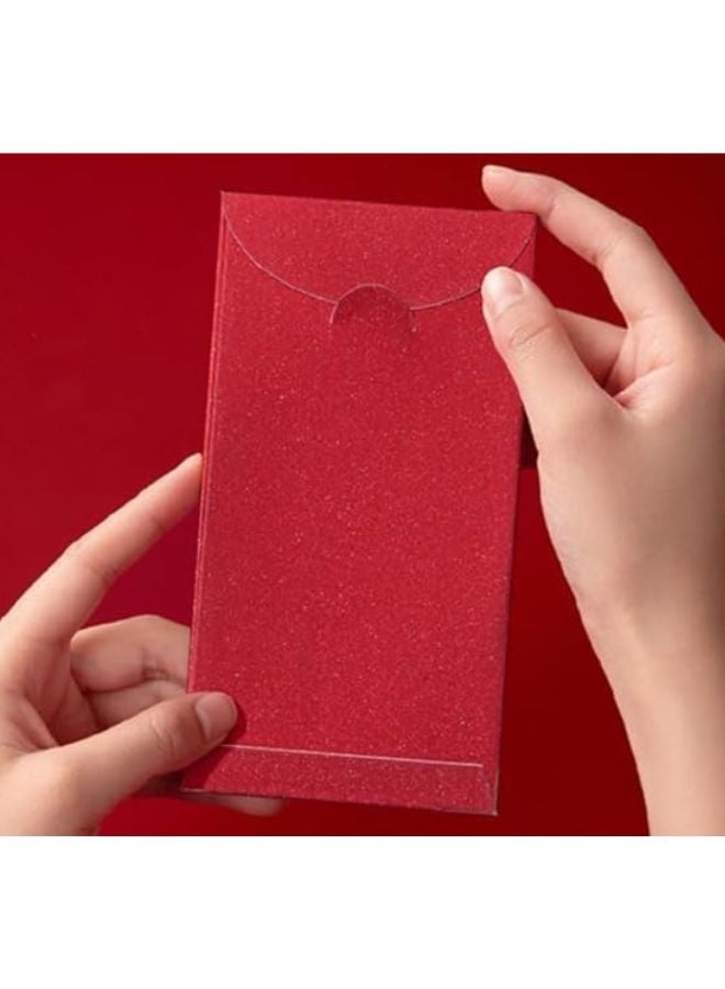 6 Pcs Large Size Chinese New Year Red Envelopes, 2024 Hong Bao Paper Red Pocket Chinese Gift Money Envelopes Red Pocket for Lunar Year Spring Festival Birthday Wedding Party Graduation Baby - Image 3