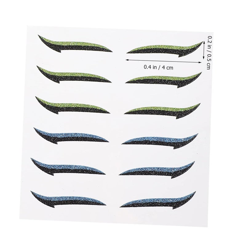 Outanaya 12pairs Invisible Eye Line Strips Women Eyeliner Stickers Double Eyelid Tape for Makeup - Image 2