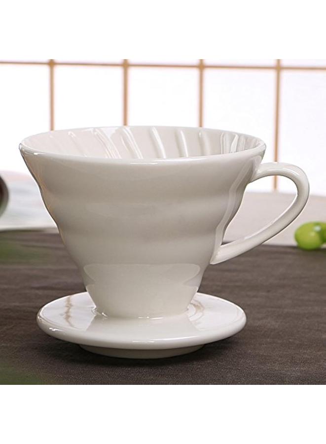 هاريو قمع ترشيح V60 سراميك ادوات القهوة / مناسب قهوة مقطرة - Image 1