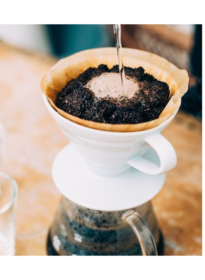 هاريو قمع ترشيح V60 سراميك ادوات القهوة / مناسب قهوة مقطرة - Image 4